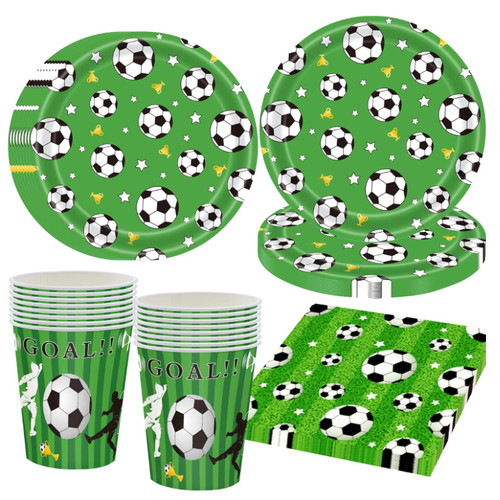 Fußball partygeschirr - fußball, 52