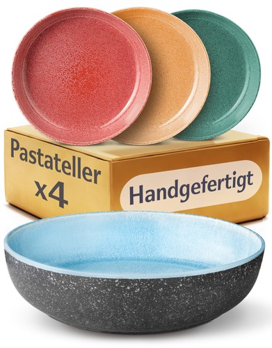 4er set steingut geschirr - steingut,