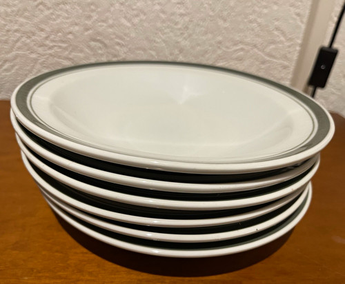 Suppenteller weiß mit - x,