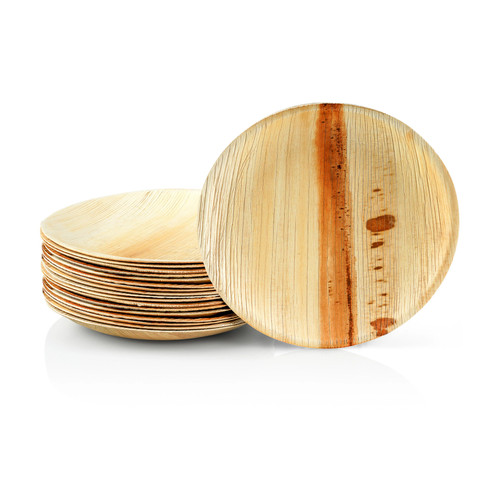 Palmblatt teller rund 20cm - rund, Ø